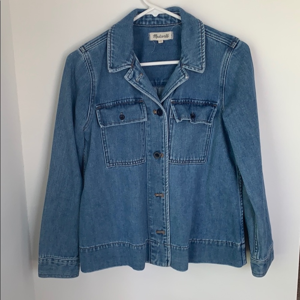 Cropped Denim Jacket